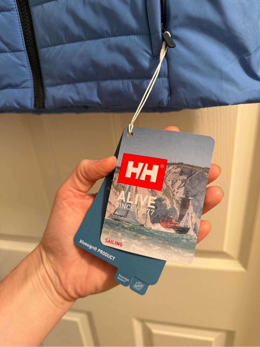 Helly Hansen Blue Crew Insulator Vest - Picture 2 of 6